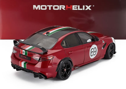 ALFA ROMEO - GIULIA GTAm N 69 RACING 2021 - RED WHITE - Vroomi
