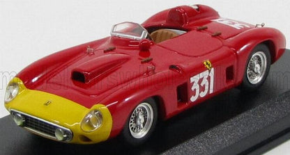 FERRARI - 290MM N 331 TARGA FLORIO GIRO DI SICILIA 1956 CASTELLOTTI - ROTA - RED YELLOW