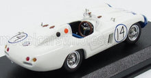 FERRARI - 857 S SPIDER N 14 CUBA 1957 P.HILL - WHITE BLUE