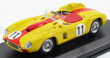 FERRARI - 290MM 3.5L V12 SPIDER TEAM EQUIPE NATIONALE BELGE N 11 24h LE MANS 1957 J.SWATERS - A.DE CAGNY - YELLOW RED