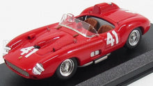 FERRARI - 315S SPIDER N 41 500 MILES ROAD AMERICA 1957 P.HILL - RED