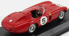 FERRARI - 850S SPIDER N 5 TOURIST TROPHY 1955 MAGLIOLI - TRINTIGNANT - RED