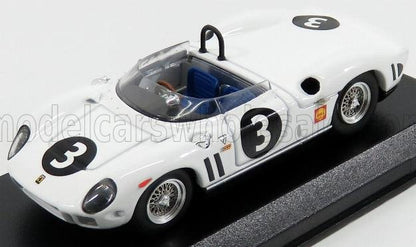 FERRARI - 330P SPIDER ch.0818 N 3 CANADA MOSPORT GP 1964 L.SCARFIOTTI - WHITE