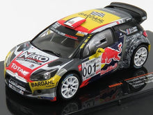 Modèle réduit de voiture de rallye Citroën moulé sous pression avec décalcomanies de course, proposé aux collectionneurs chez Vroomi.