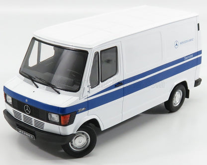 MERCEDES BENZ - 208D VAN MERCEDES SERVICE 1988 - BLANC BLEU