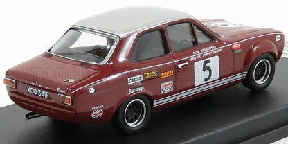 FORD ENGLAND  ESCORT MKI 1300 GT N 5 TROPHÉE DE L'AVENIR ZOLDER 1968 Y.FONTAINE - BORDEAUX ARGENT