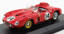 FERRARI - 290MM ch.0628 SPIDER N 14 12h SEBRING 1957 VON TRIPS - HILL - RED