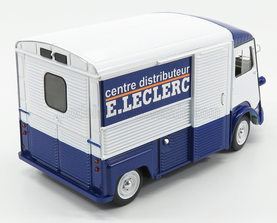 CITROEN - TYPE-HY VAN CENTRE DISTRIBUTEUR E-LECLERC 1969 - WHITE BLUE - Vroomi