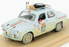 ALFA ROMEO - GIULIETTA Ti N 112 1957 - RALLY RAID PECHINO - PARIGI 2007 R.CHIODI - M.DEGLI ESPOSITI - BLEU CLAIR