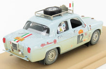 ALFA ROMEO - GIULIETTA Ti N 112 1957 - RALLY RAID PECHINO - PARIGI 2007 R.CHIODI - M.DEGLI ESPOSITI - BLEU CLAIR