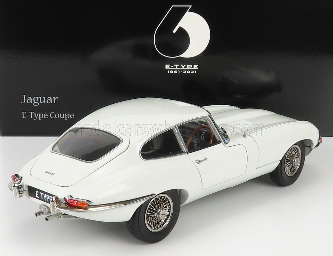 JAGUAR - E-TYPE COUPE MK1 RHD 1961 - BLANC