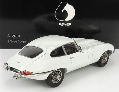 JAGUAR - E-TYPE COUPE MK1 RHD 1961 - BLANC