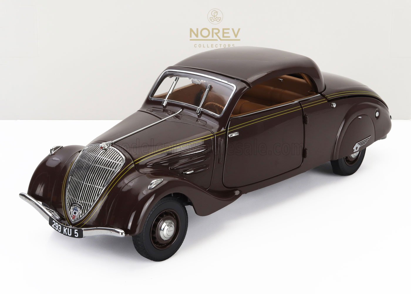 PEUGEOT - 402 ECLIPSE 1937 - BRUN CHOCOLAT
