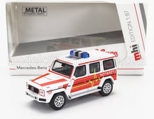 MERCEDES BENZ - CLASSE G NOTARZT POLICE 1995 - BLANC ROUGE - Vroomi