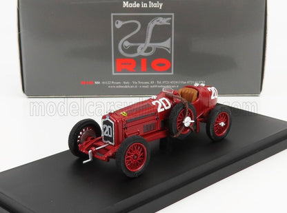 ALFA ROMEO - P3 TYPE B N 20 VAINQUEUR DE LA TARGA FLORIO 1935 A.BRIVIO - ROUGE