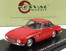 Modèle réduit Red OSCA 1600 GT Coupé de Fissore sur présentoir avec Esval Models , en stock chez Vroomi