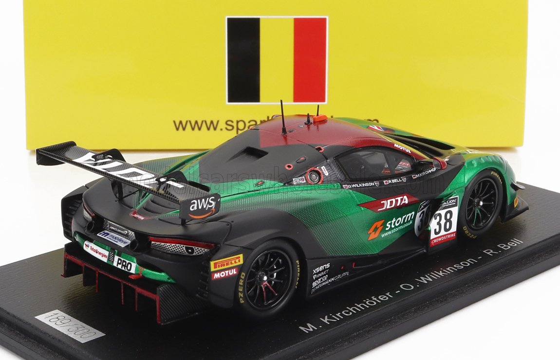 McLAREN | 720S GT3 TEAM JOTA N 38 24h SPA 2022 M.KIRCHHOFER - O.WILKINSON - R.BELL