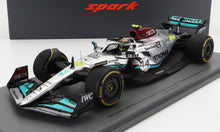 MERCEDES GP | F1 W13E TEAM MERCEDES-AMG PETRONAS F1 N 44 BELGIUM GP 2022 LEWIS HAMILTON - CON VETRINA - AVEC VITRINE