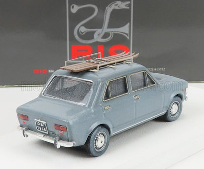 FIAT - 128 CON SCI 1970 - WINTER VACATION WITH SKI - GREY