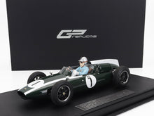 COOPER | F1 T53 N 1 POLE POSITION WINNER BRITISH SILVERSTONE GP WORLD CHAMPION (with pilot figure) 1960 JACK BRABHAM