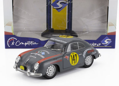 PORSCHE - 356 PRE-A COUPE N 147 RACING PANAM 1954 - GRIS ROUGE