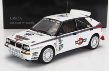 LANCIA - DELTA HF INTEGRALE EVOLUZIONE MARTINI RACING N 0 VOITURE D'ESSAI RALLYE SAISON 1992 - BLANC BLEU ROUGE