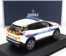 PEUGEOT - 3008 POLICE MUNICIPALE 2023 - BLANC BLEU ROUGE JAUNE