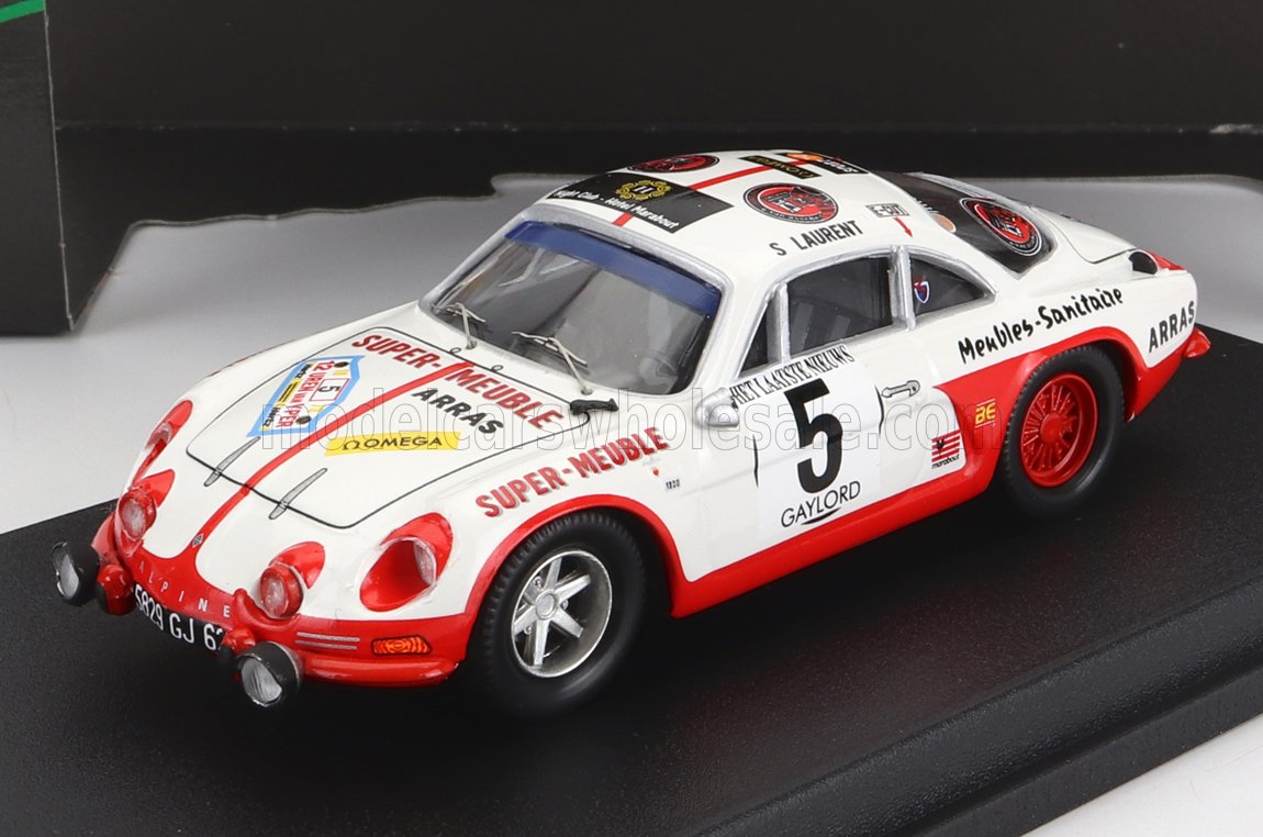 RENAULT | ALPINE A110 N 5 2ème RALLYE YPRES 1973 S.LAURENT - P.HAMMELRATH