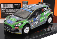 Modèle réduit Ford Fiesta R5 Rally2 #29 Rally Estonia 2022 à l'échelle 1/43, disponible chez Vroomi