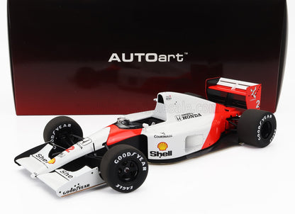 McLAREN - F1 MP4/6 HONDA N 2 JAPAN GP 1991 GERARD BERGER - BLANC ROUGE