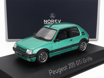 PEUGEOT - 205 1.9 GTi GRIFFE 1990 - GREEN MET
