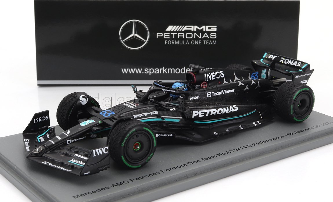 MERCEDES GP | F1 W14 TEAM MERCEDES-AMG PETRONAS FORMULA ONE N 63 5th MONACO GP 2023 GEORGE RUSSELL