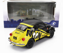 VOLKSWAGEN - BEETLE 1303 MOONEYES 1974 - NOIR JAUNE - Vroomi