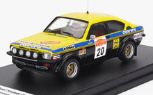 OPEL - KADETT GT/E (version de nuit) N 20 RALLY SANREMO 1977 F.ORMEZZANO - R.MEIOHAS - JAUNE NOIR