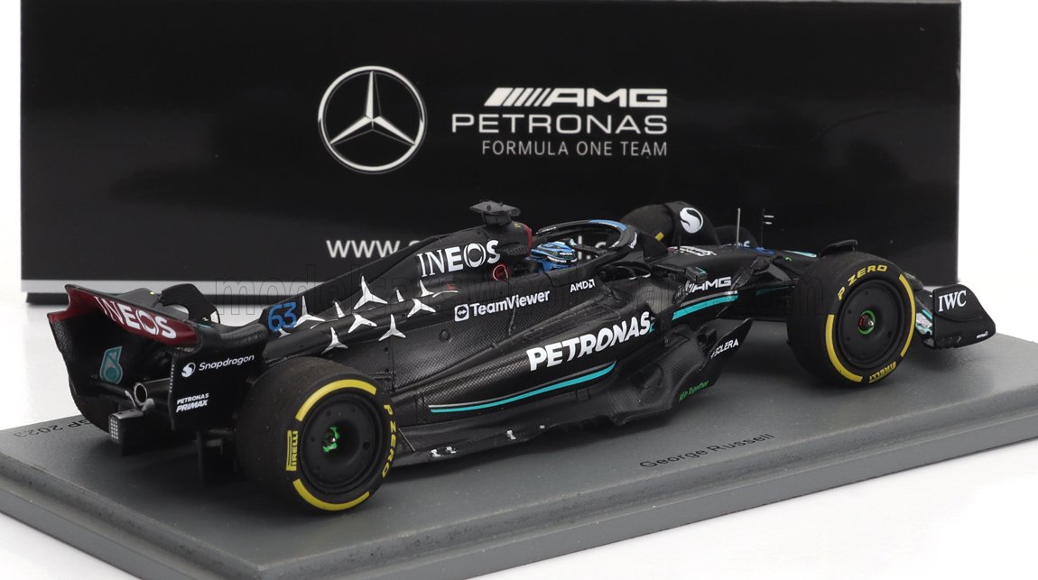 MERCEDES GP | F1 W14 TEAM MERCEDES-AMG PETRONAS FORMULA ONE N 63 5th BRITISH GP 2023 GEORGE RUSSELL - Vroomi