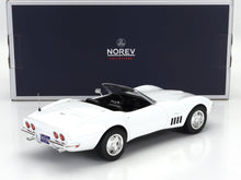 CHEVROLET - CORVETTE CABRIOLET OPEN 1969 - BLANC