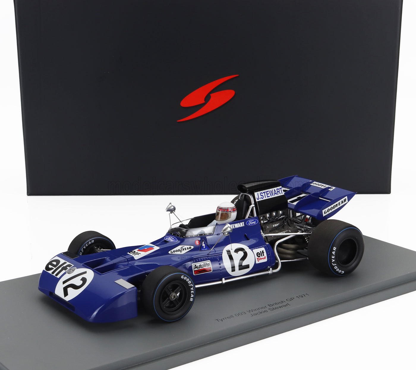 TYRRELL | F1 003 N 12 VAINQUEUR BRITSH GP 1971 JACKIE STEWART