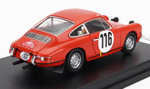 Modèle réduit de voiture Porsche 911 rouge à l'échelle 1/43, numéro 116, objet de collection disponible en ligne