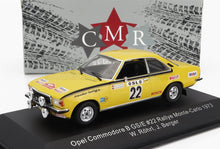 Modèle réduit de voiture de rallye Opel Commodore B GSIE n° 22 Monte-Carlo 1973, disponible sur Vroomi