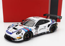 PORSCHE - 911 991 GT3 R TEAM GPX MARTINI RACING N 22 24h SPA 2021 EARL BAMBER - MATHIEU JAMINET - MATT CAMPBELL - BLANC NOIR