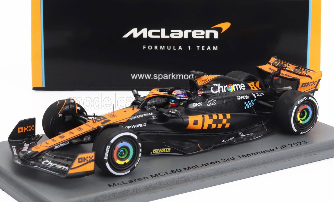 McLAREN | F1 MCL60 TEAM McLAREN N 81 3ème JAPAN GP 2023 OSCAR PIASTRI