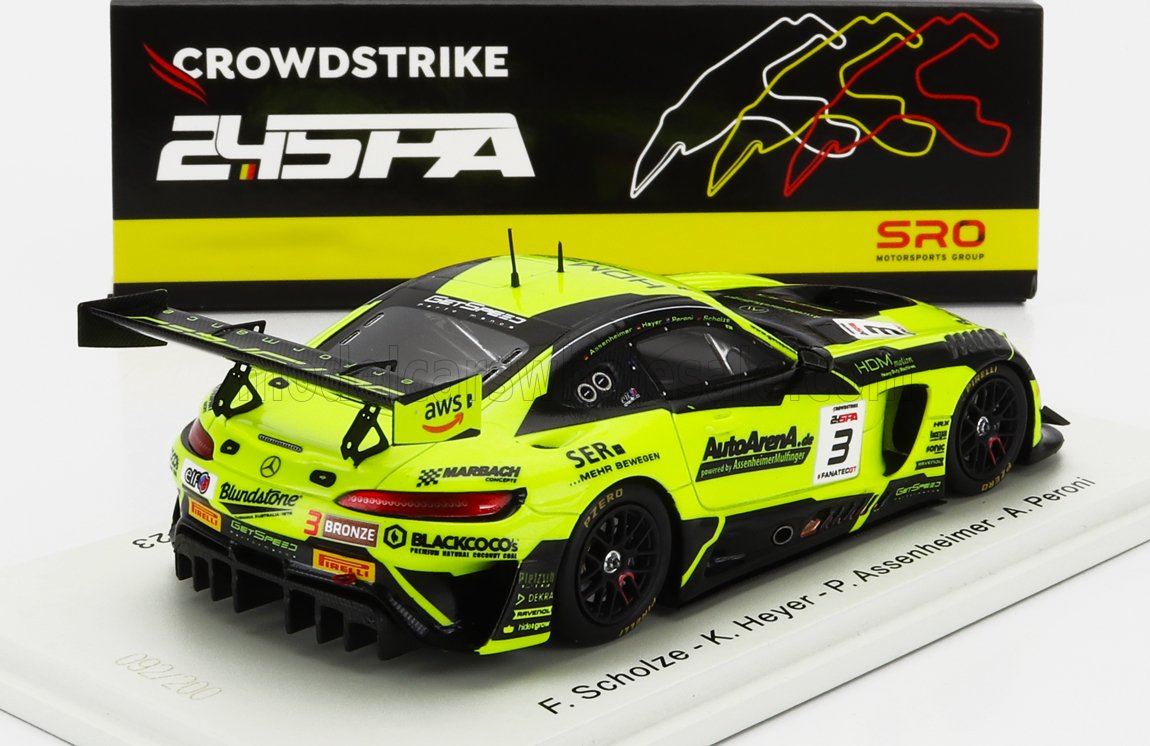 MERCEDES BENZ | AMG GT3 TEAM GETSPEED N 3 24h SPA 2023 F.SCHOLZE - K.HEYER - P.ASSENHEIMER - A.PERONI