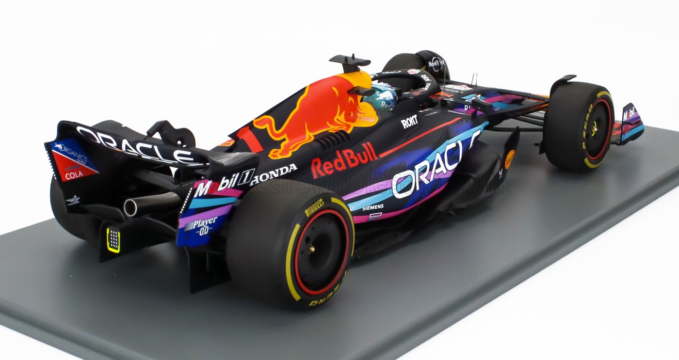 RED BULL | F1 RB19 TEAM ORACLE RED BULL RACING CHAMPION DU MONDE N 1 VAINQUEUR DU GP DE MIAMI 2023 MAX VERSTAPPEN