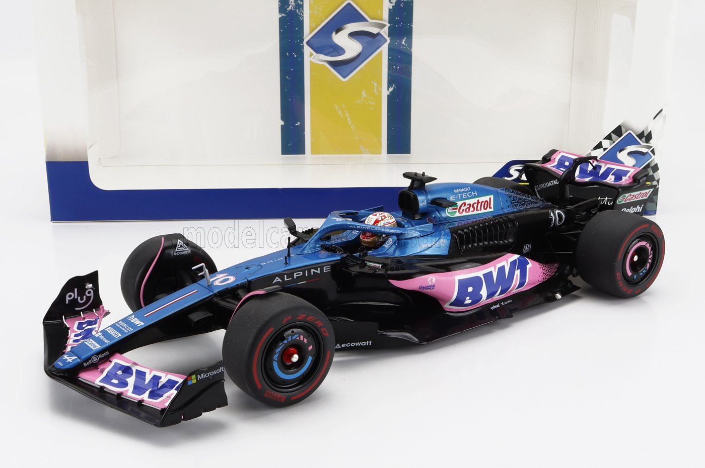 ALPINE  F1 A523 TEAM BWT ALPINE 10 3e GP DES PAYS-BAS 2023 PIERRE GASLY - BLEU ROSE - Vroomi