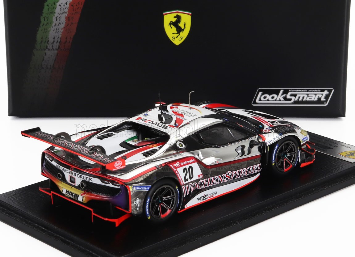 FERRARI | 296 GT3 3.0L TWIN TURBO V6 TEAM WTM BY RINALDI RACING N 20 7ème 24h NURBURGRING 2023 LEONARD WEISS - JOCHEN KRUMBACH - DANIEL KEILWITZ - INDY DONTJE
