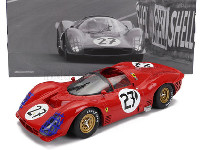 FERRARI | 330 P3 4.0L V12 SPIDER TEAM N.A.R.T. NORTH AMERICAN RACING N 27 24h LE MANS 1966 PEDRO RODRIGUEZ - RICHIE GINTHER