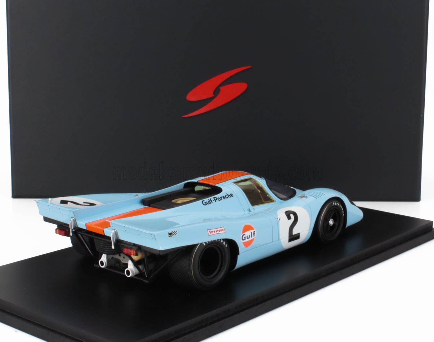 PORSCHE | 917K 4.5L GULF TEAM JOHN WYER AUTOMOTIVE ENGINEERING N 2 WINNER 24h DAYTONA 1970 PEDRO RODRIGUEZ - LEO KINNUNEN - BRIAN REDMAN