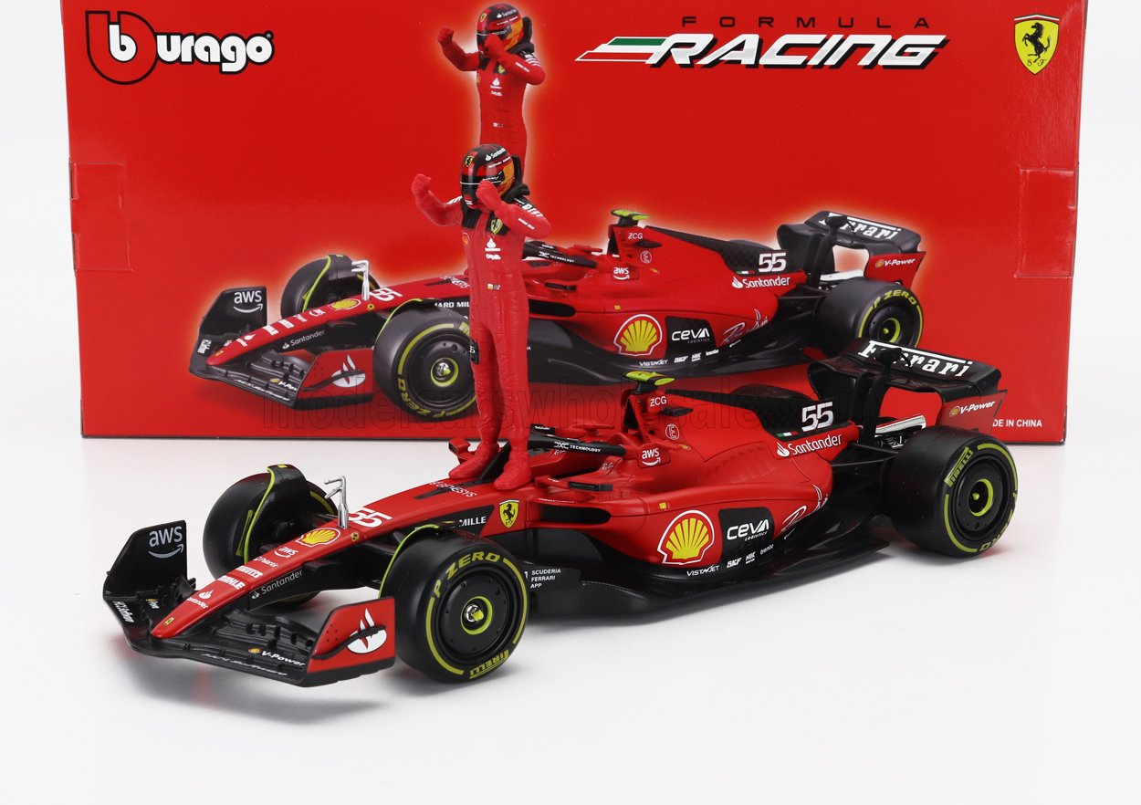 FERRARI | F1 SF-23 TEAM SCUDERIA FERRARI N 55 SAISON 2023 CARLOS SAINZ