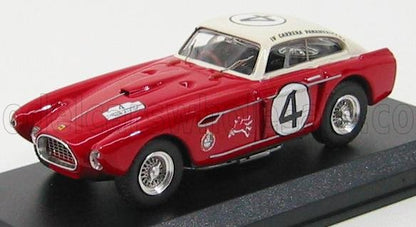 FERRARI - 340 MEXICO VIGNALE COUPE N 4 RALLY CARRERA PANAMERICANA 1953 PHIL HILL - RICHIE GINTHER - RED WHITE