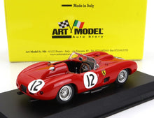 FERRARI - 315S SPIDER N 12 12h SEBRING 1957 ALFONSO DE PORTAGO - LUIGI MUSSO - RED